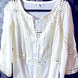 NWOT. Daniel Nainn Ivory Blouse